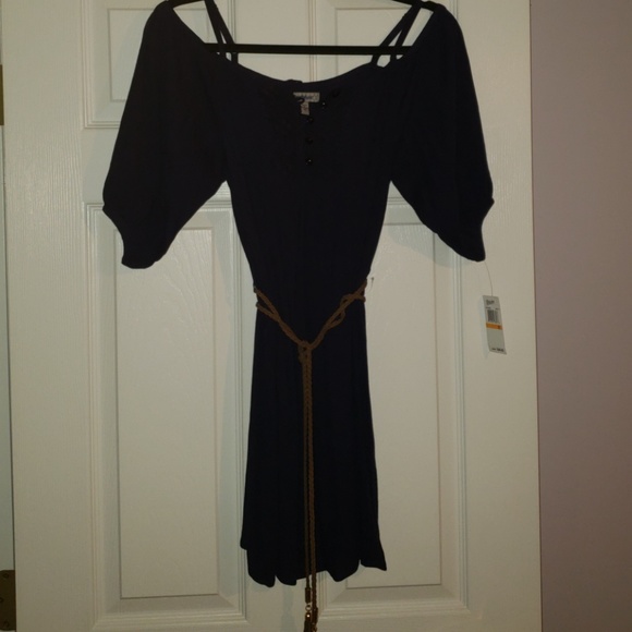 Cute navy blue dress - Picture 6 of 7